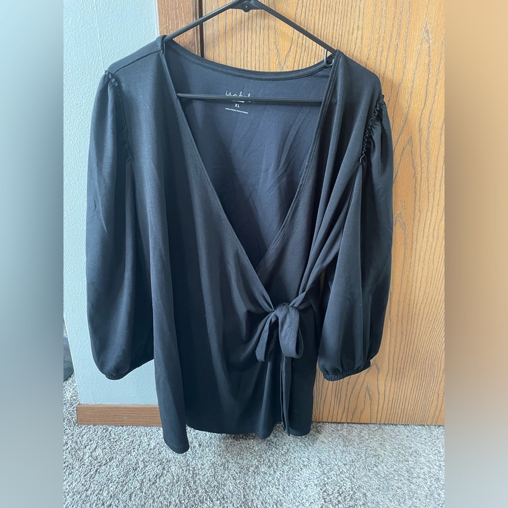 Isabel Maternity Wrap Top